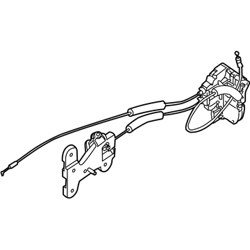 Nissan 80500-7S21A Front Right (Passenger-Side) Door Lock Actuator 80500-7S21A Nissan Front Right (Passenger-Side) Door Lock Actuator Illustration 1 of 1
