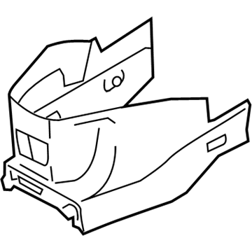 Nissan 68930-3LM0A Cover-Instrument Stay