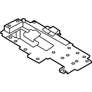 Nissan 87506-6TA0A BRACKET ASSY-FRONT SEAT RH