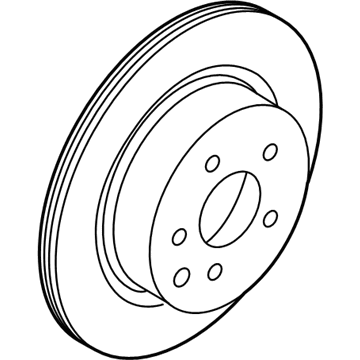 43206-1CA0A Nissan Rotor-Disc Brake,Rear Illustration 1 of 1
