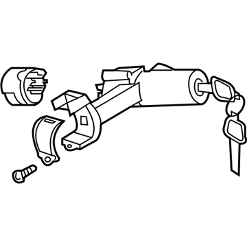 Nissan D8700-AL527 Lock Set-STEERI