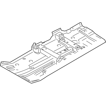 2021 Nissan Versa Floor Pan - G4321-5EEMA