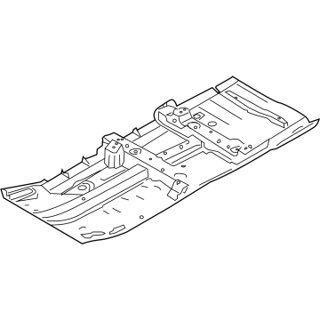 2021 Nissan Versa Floor Pan - G4320-5EEMA
