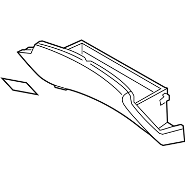 68500-EJ80C Nissan Box-Glove Illustration 1 of 1
