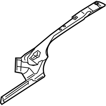 Nissan 75515-EA430 Member-Rear Side Rear,LH