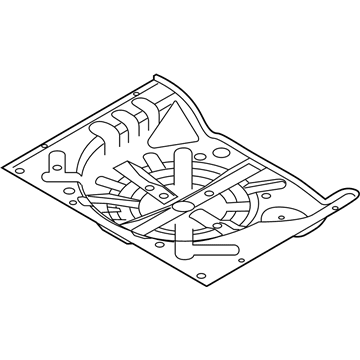 Nissan Kicks Floor Pan - 74514-5RL0A
