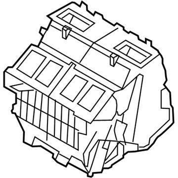 Nissan 27120-1CA0A Case ASY-Heater