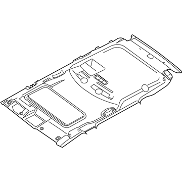 Nissan 739B0-ZS14C Module Assembly-Roof Trim