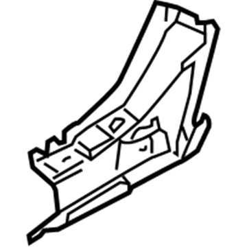 76719-CG000 Nissan Extension-Rear Illustration 1 of 1