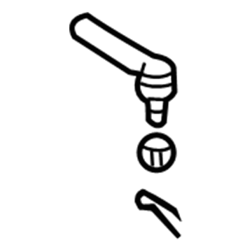 D8520-0W025 Nissan Socket Kit-Tie Rod Outer Illustration 1 of 1