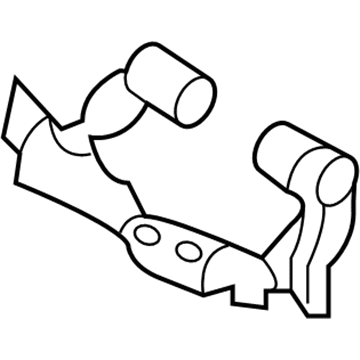 88715-1BA0A Genuine Nissan 887151BA0A Bracket Assembly-Ar