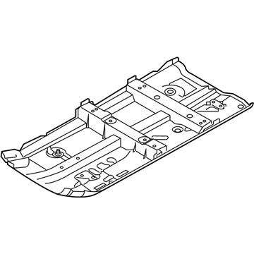 Nissan Kicks Floor Pan - G4320-5RWMA