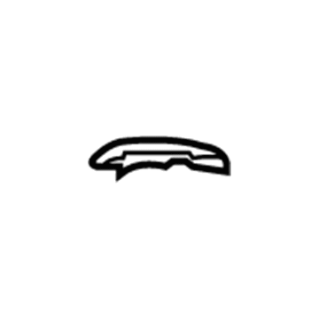 Nissan 65822-CG000 Seal-Hood,Front