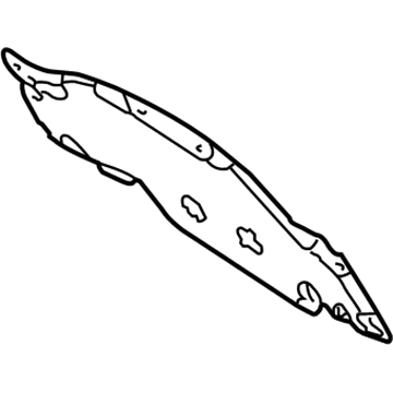 Nissan 65840-CG000 Insulator-Hood