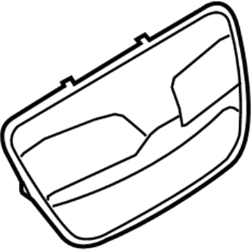 90606-3ND3D Nissan Handle-TAILGATE Illustration 1 of 1