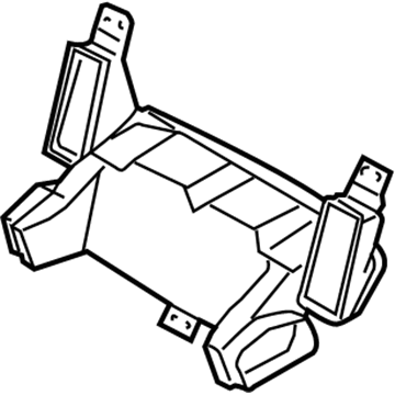 Nissan 27860-CD000 Duct-Ventilator, Center