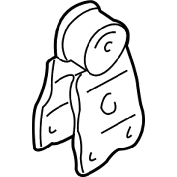 11270-2Y01C Nissan Engine Mounting Insulator Assembly Illustration 1 of 1