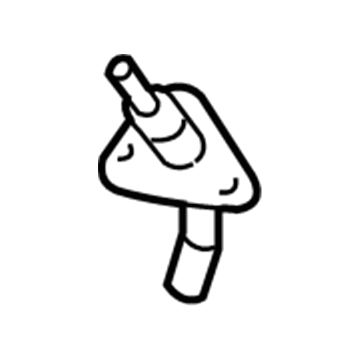 28860-01G0A Nissan Pivot Assy-Wiper,No 2 Illustration 1 of 1