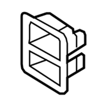 Nissan 849K2-1LA0A Escutcheon-Seat Switch,Rear