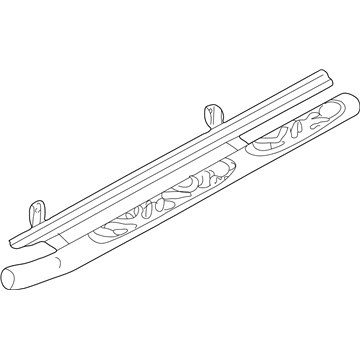 Nissan 96110-8Z460 Pipe-Side Step,RH