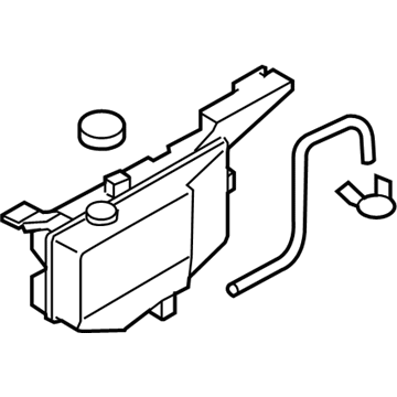 21710-1BA0A Nissan Tank Assy-Reservoir Illustration 1 of 1