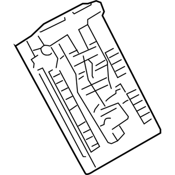284B7-1AA6A Nissan Controller Unit USM Illustration 1 of 1
