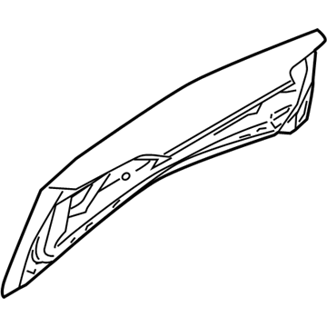 H4300-AM8AM Nissan Trunk Lid Illustration 1 of 1