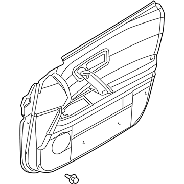Nissan 80901-CL00C FINSHER Assembly Fr