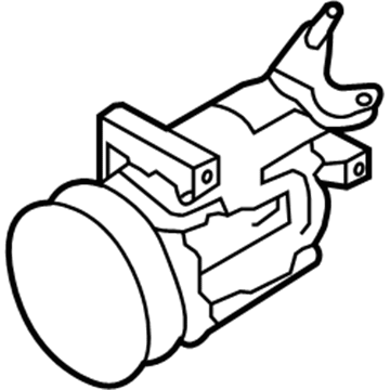 92600-1KC7A Nissan Compressor-Air Conditioner Illustration 1 of 1
