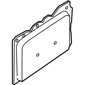 Nissan 90860-1PA1A Screen-Back Door Window