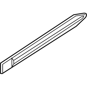 Nissan 82872-AL510 MOULDING-Rear D