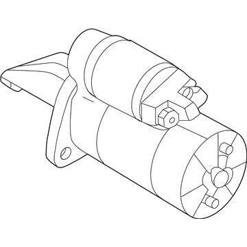 Nissan 2330M-ET80BRW Motor Assembly-Starter REMAN