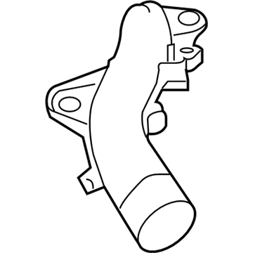 Nissan 14460-BV80B Tube Assy-Inlet