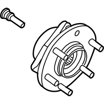 indwayページ 40202-ZX70A Genuine Nissan #40202ZX70A Hub Assembly Road Wheel