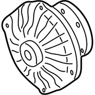 21082-86G0A Nissan DOUPLING-Fan Illustration 1 of 1