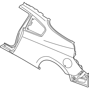 2010 Nissan Altima Fender - 78100-JB130