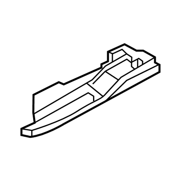 Nissan 87375-5MP0A FINISHER-CUSHION,FRONT SEAT LH LOWER