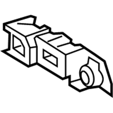 Nissan 29531-5SK0A Base-Battery Connector