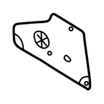 Nissan 62568-0Z800 Seal-Headlamp Hole,RH 62568-0Z800 Nissan Seal-Headlamp Hole,RH Illustration 1 of 1