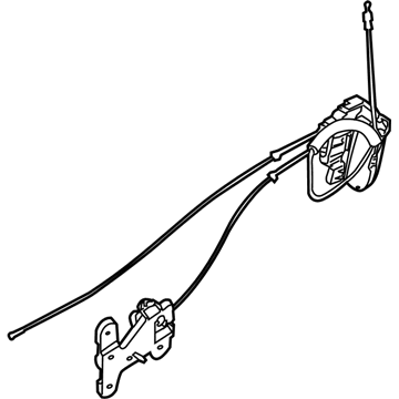 82501-9GE1A Nissan Door Lock Actuator Motor Front Left Illustration 1 of 1