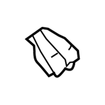 Nissan 76893-3KA1A Bracket-Sunroof