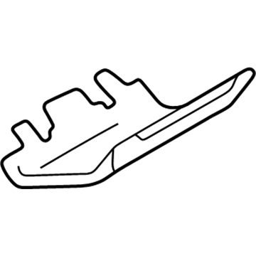 Nissan 48467-AR000 Lid-Steering,Lower 48467-AR000 Nissan Lid-Steering,Lower Illustration 1 of 1