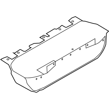 Nissan 84985-1JA1A Box Assy-Luggage Floor