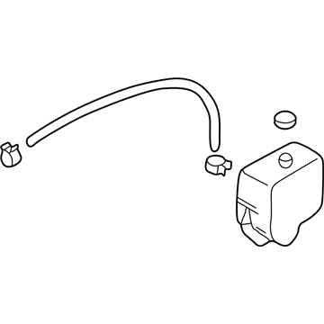 21710-2Y00A Nissan Reserve Tank Assembly Illustration 1 of 1