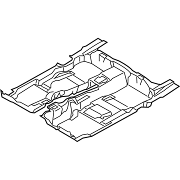 Nissan 74902-CG001 Carpet Assembly-FLO