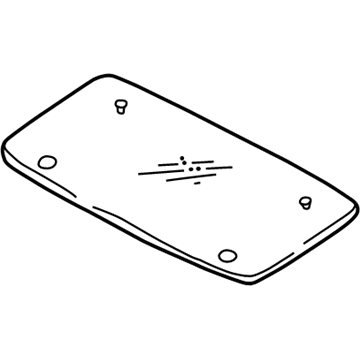 73610-VK600 Genuine Nissan 73610VK600 Glass-SUNROOF