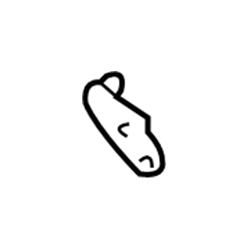 90458-CG000 Nissan Bracket - Back Illustration 1 of 1