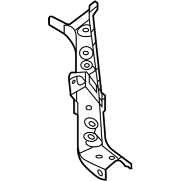 Nissan F2520-DF3EA Support Assembly-Radiator Core Side,RH