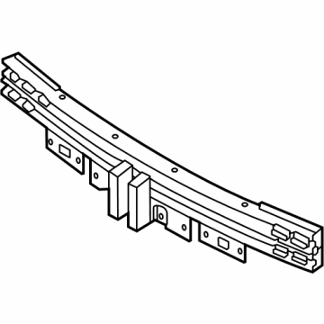 Nissan F2030-5R0MH Reinforce-Front Bumper Center,Inner