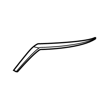Nissan 62074-5R00A Moulding-Front Bumper,RH